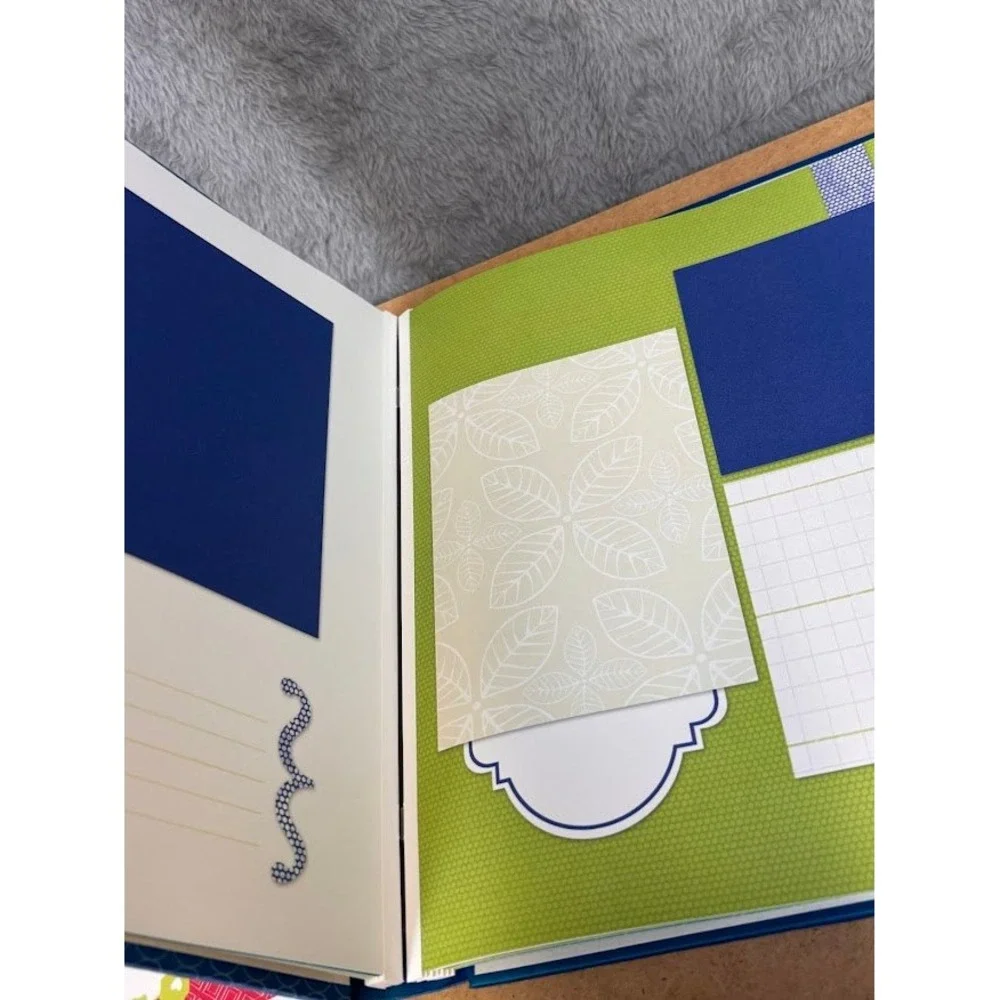 Creative Memories Peacock 12x12 Fast to Fabulous Album‎ Kit & Page Protectors